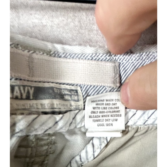 Vintage Old Navy Mens Cargo Shorts Size 34 Loose Fit Utility Y2K Baggy Preppy - Picture 4 of 10